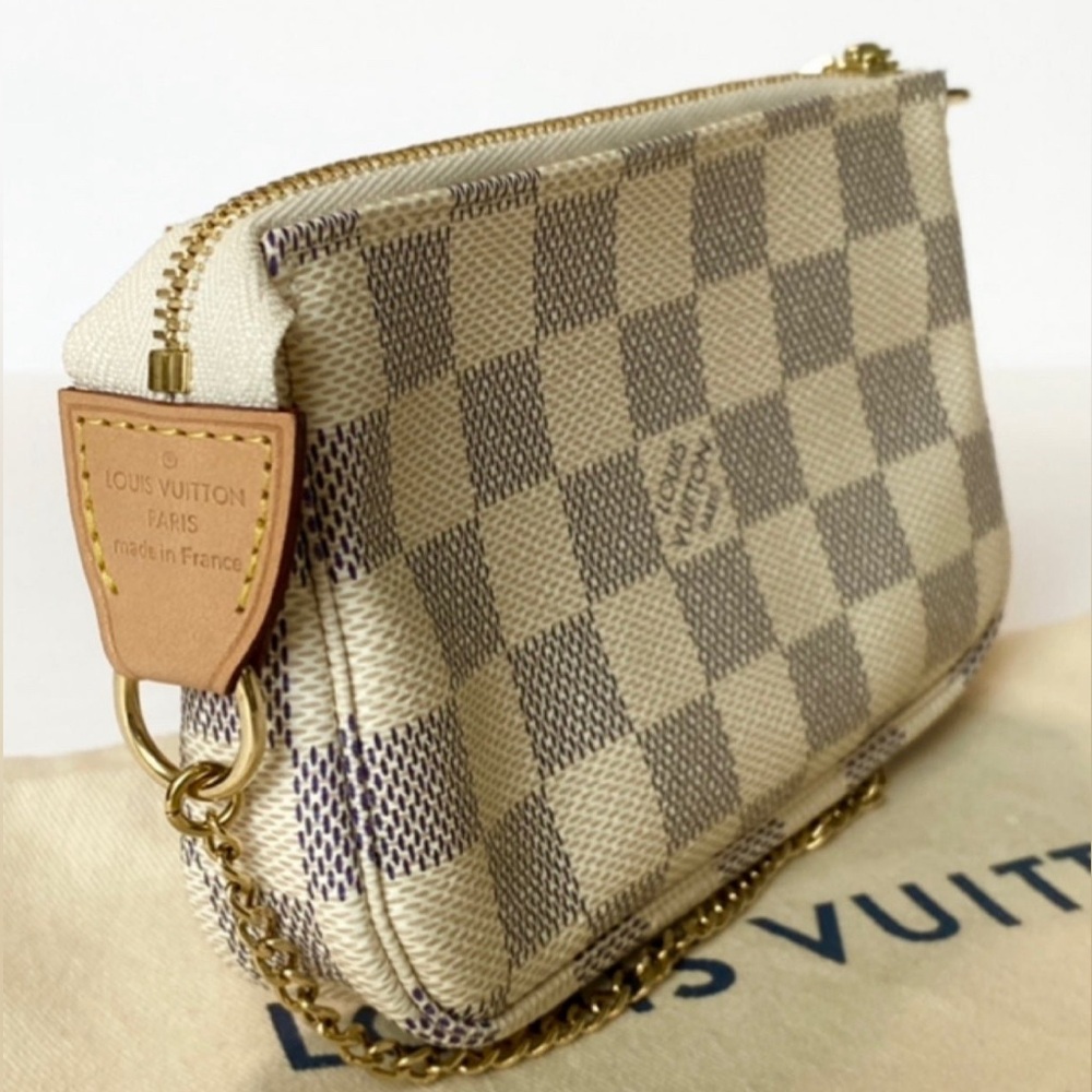 Louis Vuitton Damier Mini Pochette Pouch N58010